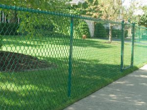 PVC and Polymer Coated Chain Link Fence