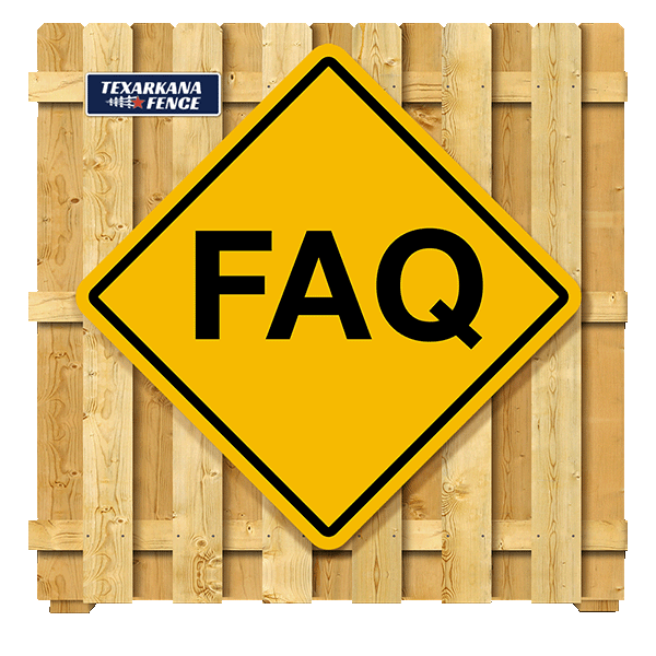 Fence FAQs in Hooks Texas
